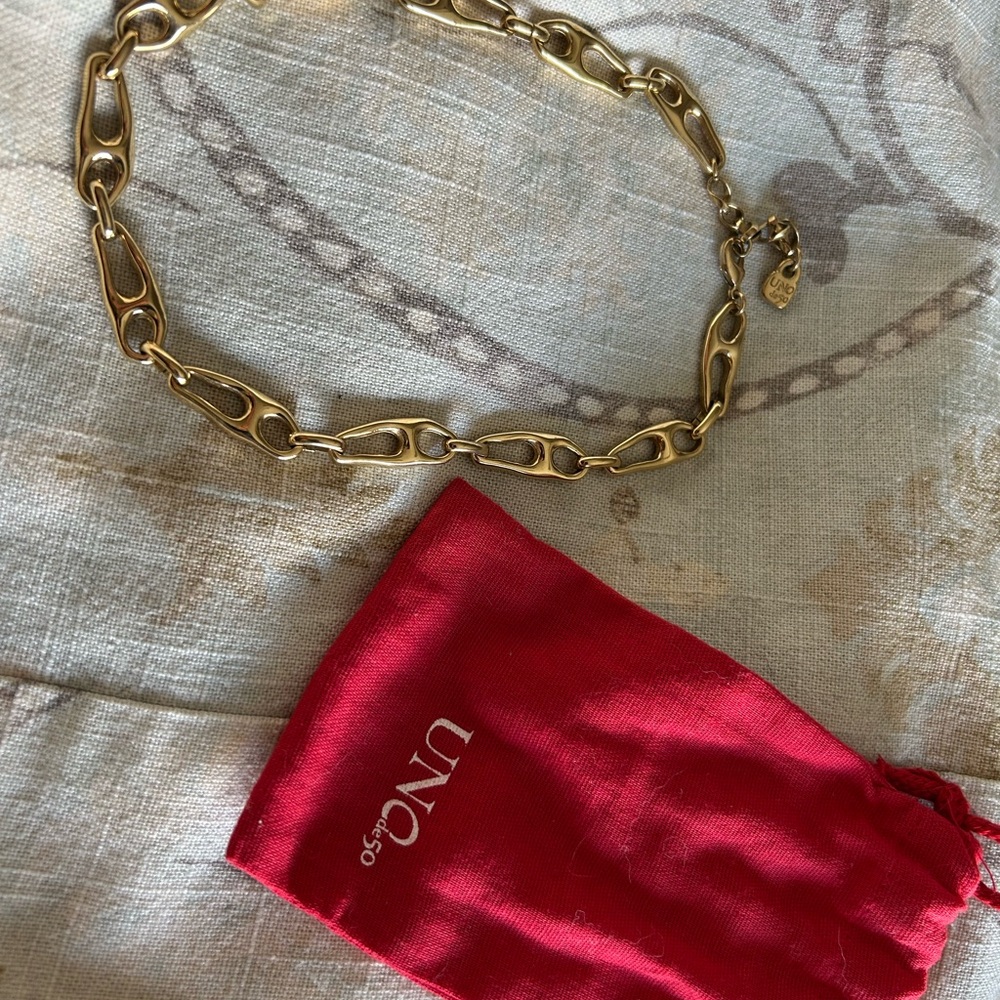 UNOde50 Gold Chain Necklace